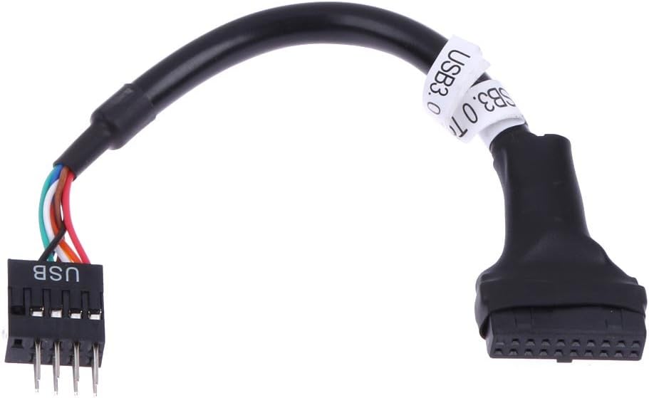 Alternative view of 5026 19-20 Pin USB 3.0 to 9 USB 2.0 Çevirici Dönüştürücü Adaptör Kablosu