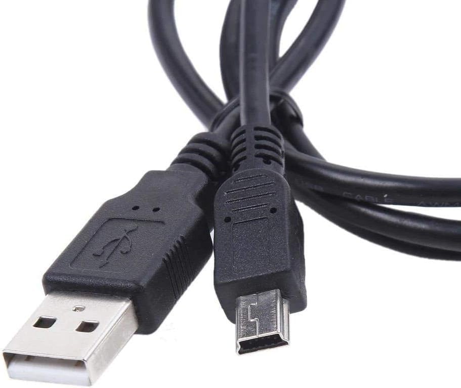4575 Mini USB to USB Data Şarj Kablosu, Siyah