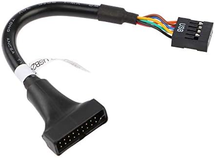 Alternative view of Al-4584 9 Pin USB 2.0 Dişi - 19 Pin USB 3.0 Erkek Çevirici Dönüştürücü Adaptör Kablosu