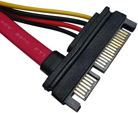 Al-4617 SATA Power Uzatma Kablosu 15+7 Pin (Erkek - Dişi), Siyah