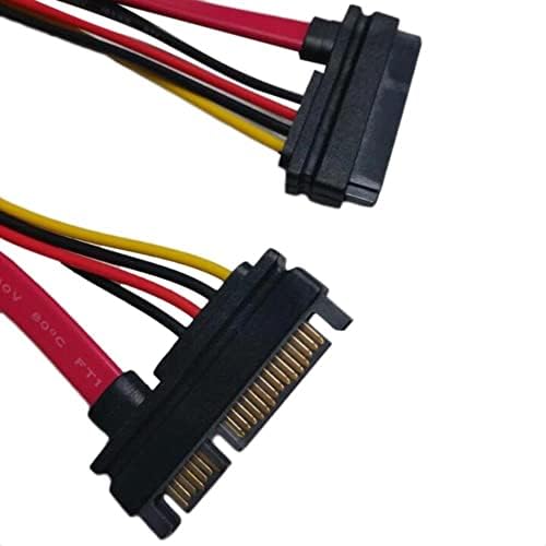 Alternative view of Al-4617 SATA Power Uzatma Kablosu 15+7 Pin (Erkek - Dişi), Siyah