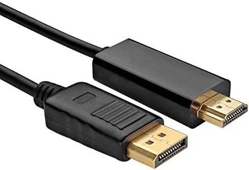 Alternative view of Al-4318 Displayport to HDMI Dönüştürücü Adaptör Kablosu, Siyah, 1.8 Metre