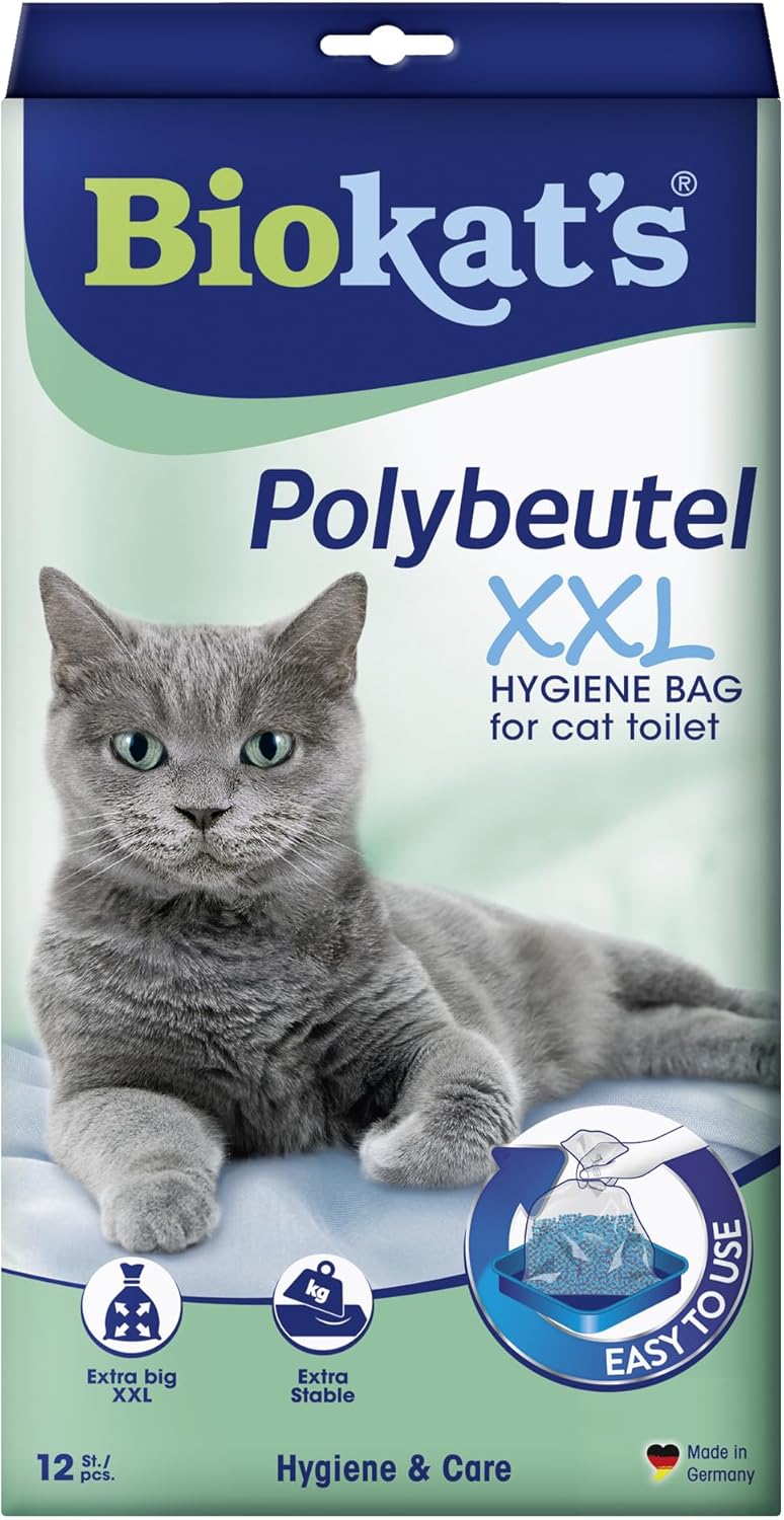Alternative view of Biokat's Poli torba XXL – Kedi kumunun hijyenik değişimi için kedi tuvaletinde sergileme torbası - 1 paket (1 x 12 torba)