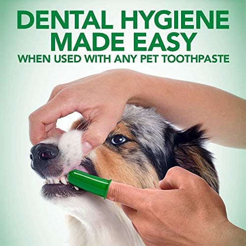 Alternative view of Vet's Vet’s ™ Kedi ve Köpekler için Silikon Başlıklı Parmak Diş Fırçası