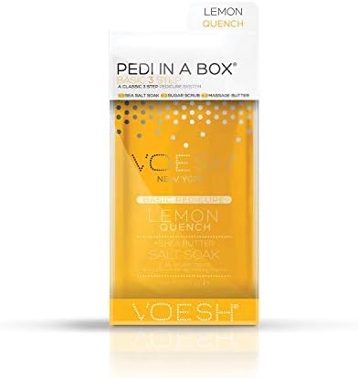Voesh New York Pedi In A Box Basic Pedikür 3 Adımlı Set Limon
