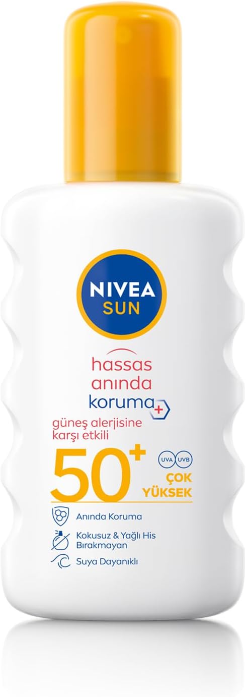 Alternative view of SUN SPF50 Hassas Ciltlere Özel Çok Yüksek Güneş Koruyucu Sprey 200ml, Güneş Alerjisine Karşı Etkili,Kokusuz