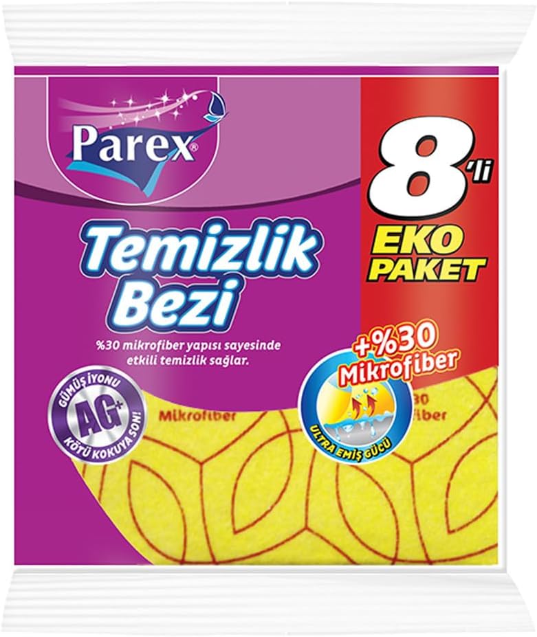 (%30 Mf) Temizlik Bezi 8'li