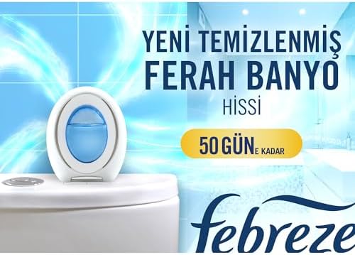 Febreze Hava Ferahlatıcı Banyo Oda Kokusu Temiz Çarşaf Ferahlığı