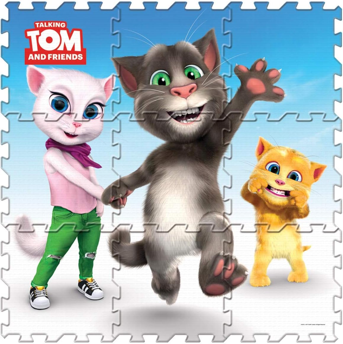 Oyuncak Konuşan Kedi Tom Eva Yer Matı