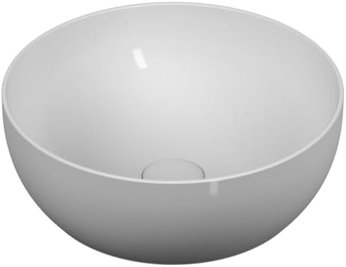 Outline 5992B403-0016 Yuvarlak Lavabo, 40 Cm, Beyaz
