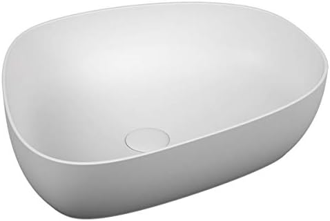 Alternative view of Outline 5991B401-0016 Asimetrik Lavabo, 56 cm, Mat Beyaz