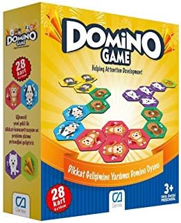 Alternative view of Ca Games Domino Eğlenceli Aile Oyunu 28 Kart 3 Yaş+
