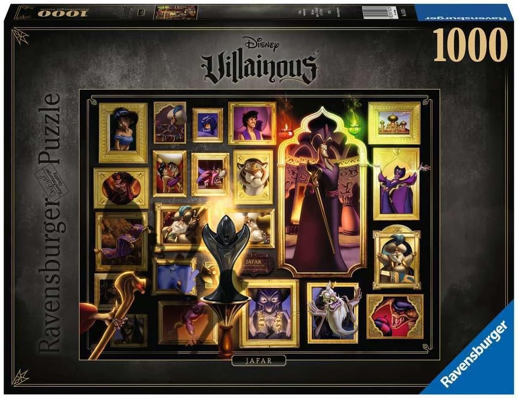 Alternative view of Villainous Jafar Yapboz, 1000 Parça