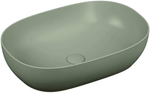 Outline 5995B420-0016 Oval Lavabo, 60 cm, Mat Bej