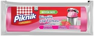 Alternative view of Piknik Çöp Torbası Büzgülü Büyük 10'li Çilek 2102