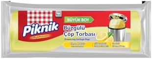 Alternative view of Ernet Çöp Torbası Büzgülü Büyük 15'li Limon 2100