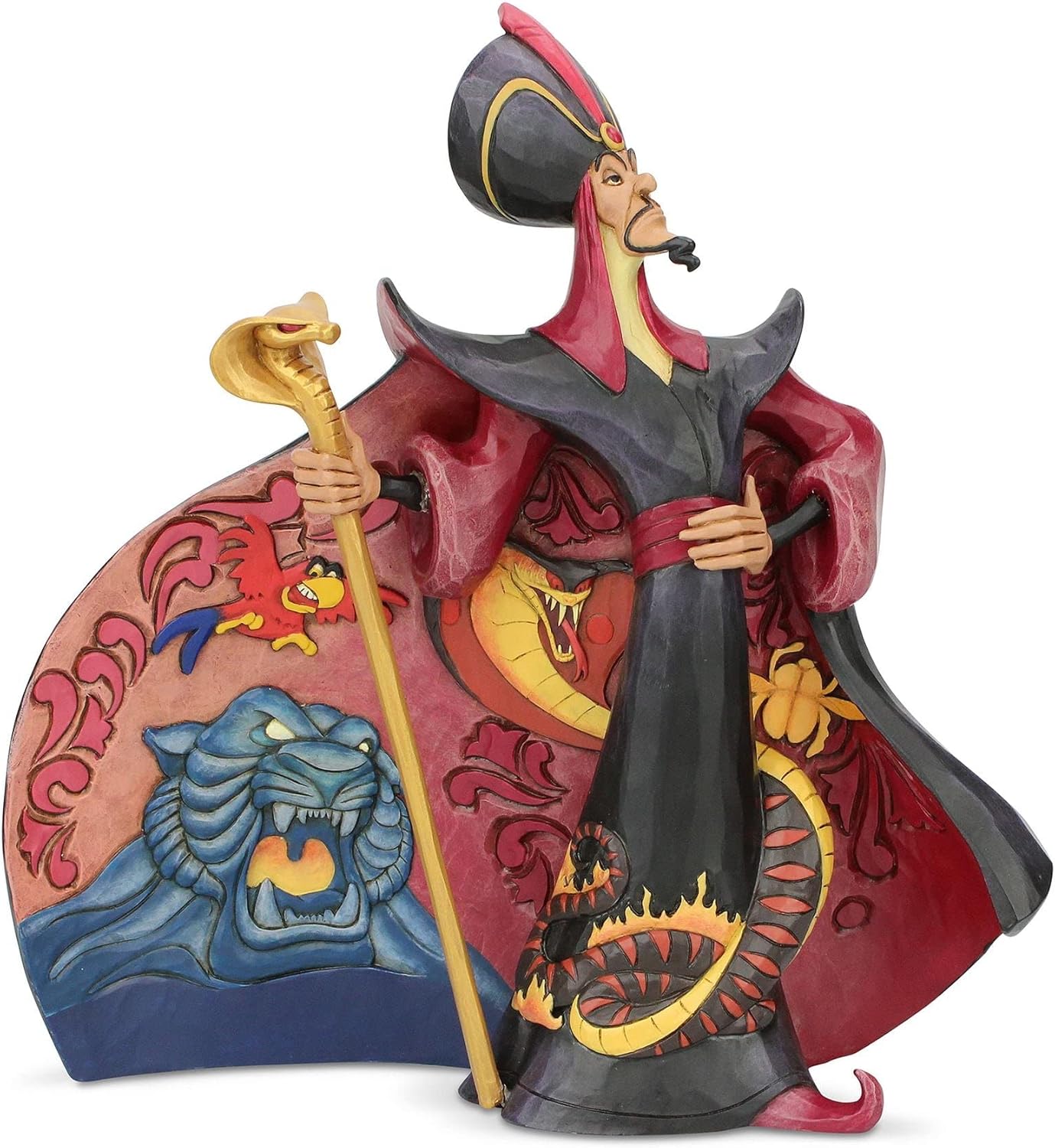 Traditions by Jim Shore Aladdin Jafar Ayakta Poz Heykelcik, 22 cm, Çok Renkli