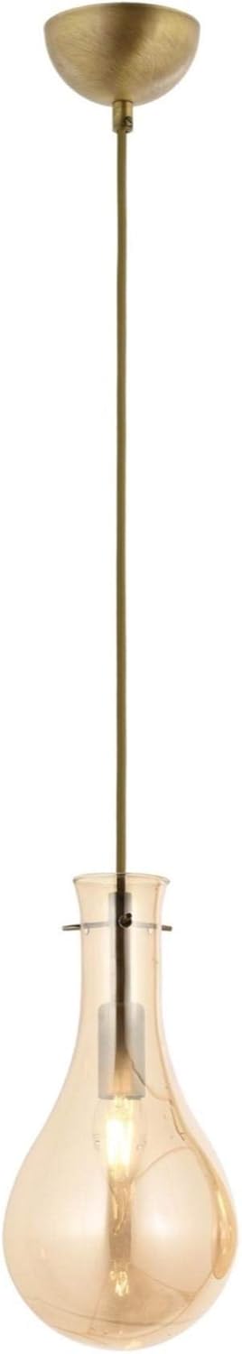 Alternative view of AV-60092-1E Eskitme Kaplama Modern Avize, E14, Metal, Cam, 15cm