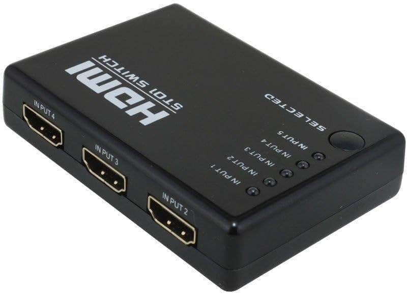 5 IN 1 OUT HDMI SWITCHER * S-LINK SL-HSW55