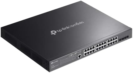 TL-SG3428MP, JetStream 28-Port Gigabit L2 Managed Switch with 24-Port PoE+