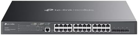 Alternative view of TL-SG3428MP, JetStream 28-Port Gigabit L2 Managed Switch with 24-Port PoE+