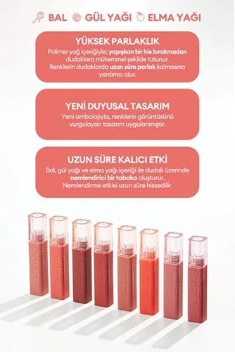 Alternative view of Pürüzsüz Görünüm Sunan Gün Boyu Kalıcı Tint A'PIEU Pang Tint CR03 Jujube Pretty