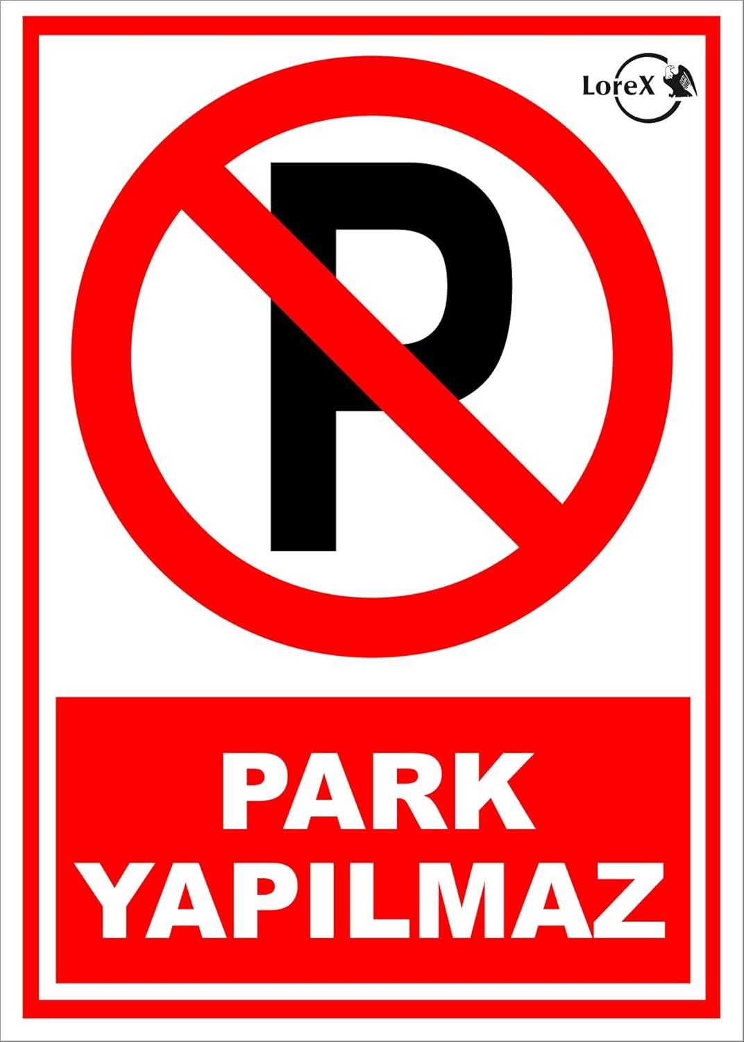 Alternative view of Yapılmaz PVC Uyarı Levhası