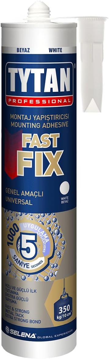 Alternative view of FASTFİX ÇOK AMAÇLI KORNİŞ YAPIŞTIRICI MONTAJ YPS SİLİKONU ORJİNAL