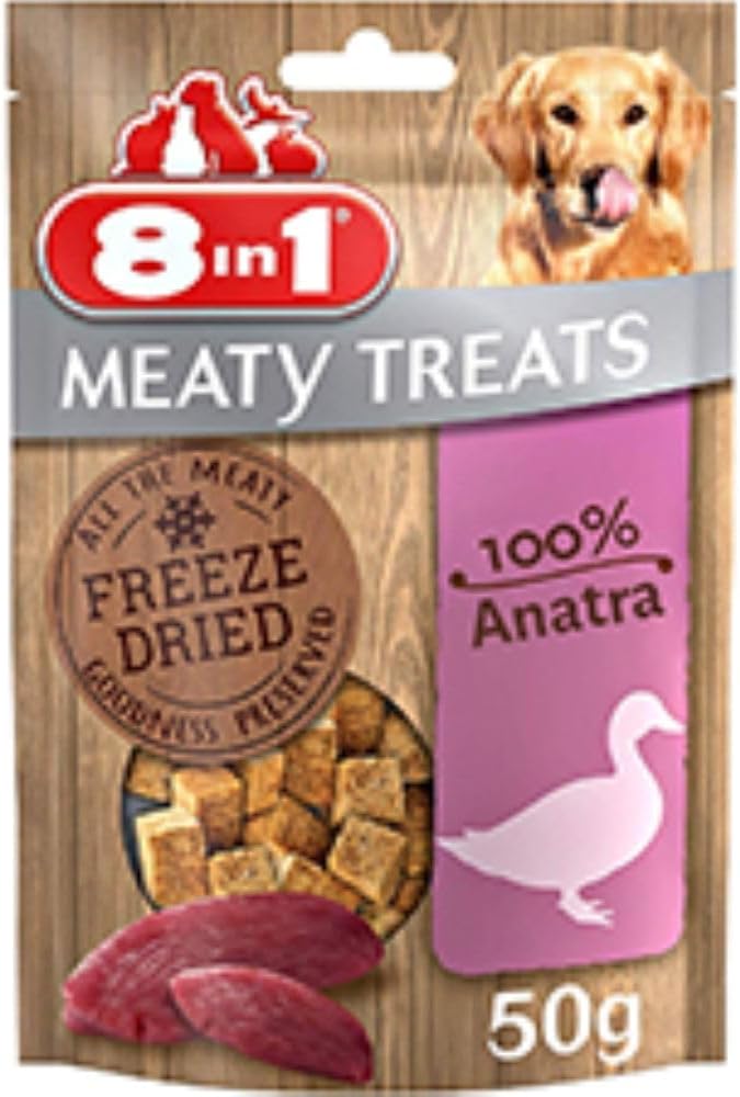 Alternative view of 8in1 Meaty Treats Freeze Dried Ördekli, 50 gr Köpek Ödülü