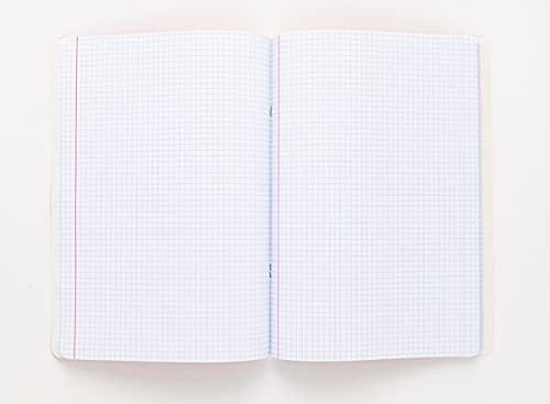 Alternative view of Colors A4 60 Yaprak Kareli Defter, Mavi