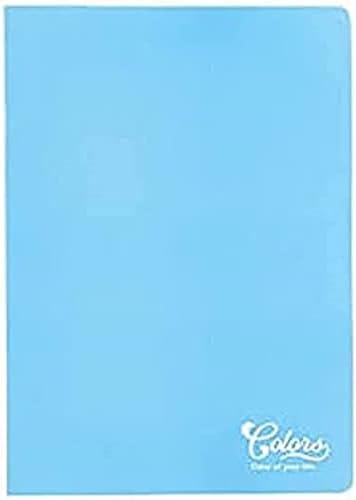 Colors A4 60 Yaprak Çizgili Defter, Pudra Mavi