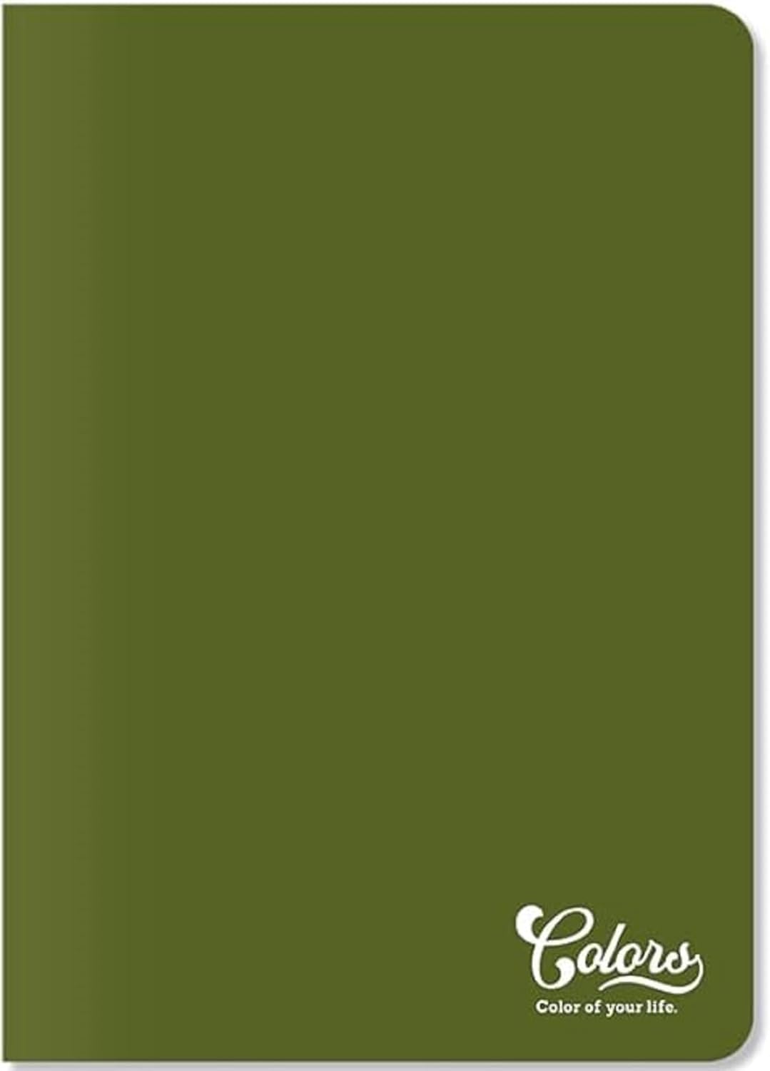 Alternative view of Colors A4 60 Yaprak Çizgili Defter, Yeşil