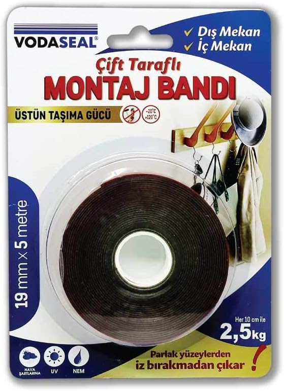 Alternative view of Montaj Bandı, Gri 19MMX5MT