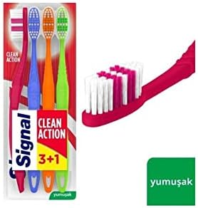 Alternative view of Signal Premium Action 4'lü (3+1) Yumuşak Diş Fırçası