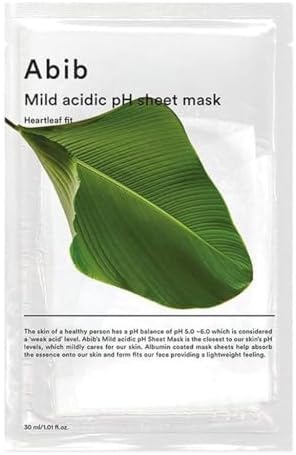 Alternative view of Abib Abib Mild Acidic pH Sheet Mask Heartleaf Fit -%89 Kalp Yaprağı Özlü Yatıştırıcı Maske