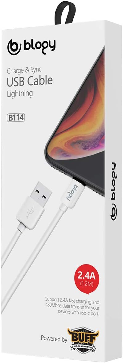 B01443 Lightning 2.4A Şarj ve Data Kablosu