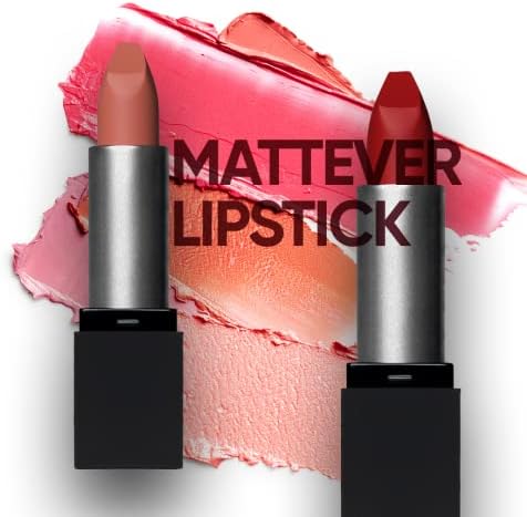 Cosmetics Mattever Lipstick 07 Whisper Talks Yarı Mat Bitişli Ruj, Nude