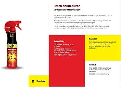 Detan Karınca Kıran 250 ML Haşere İlacı