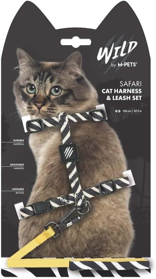 M-Pets Kedi Göğüs Tasması Set