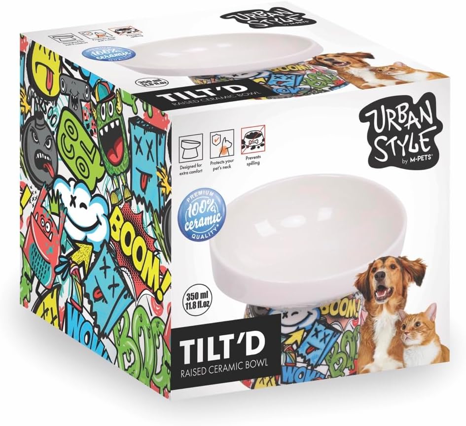 Alternative view of URBAN STYLE TILTD SERAMİK MAMA KABI 350ML MİX COLOR