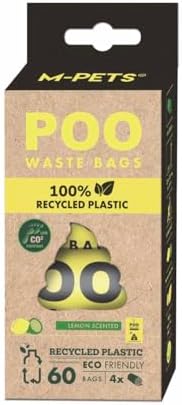 POO 100% RECYCLED DIŞKI POŞETİ LİMON KOKULU 4X15 YAPRAK