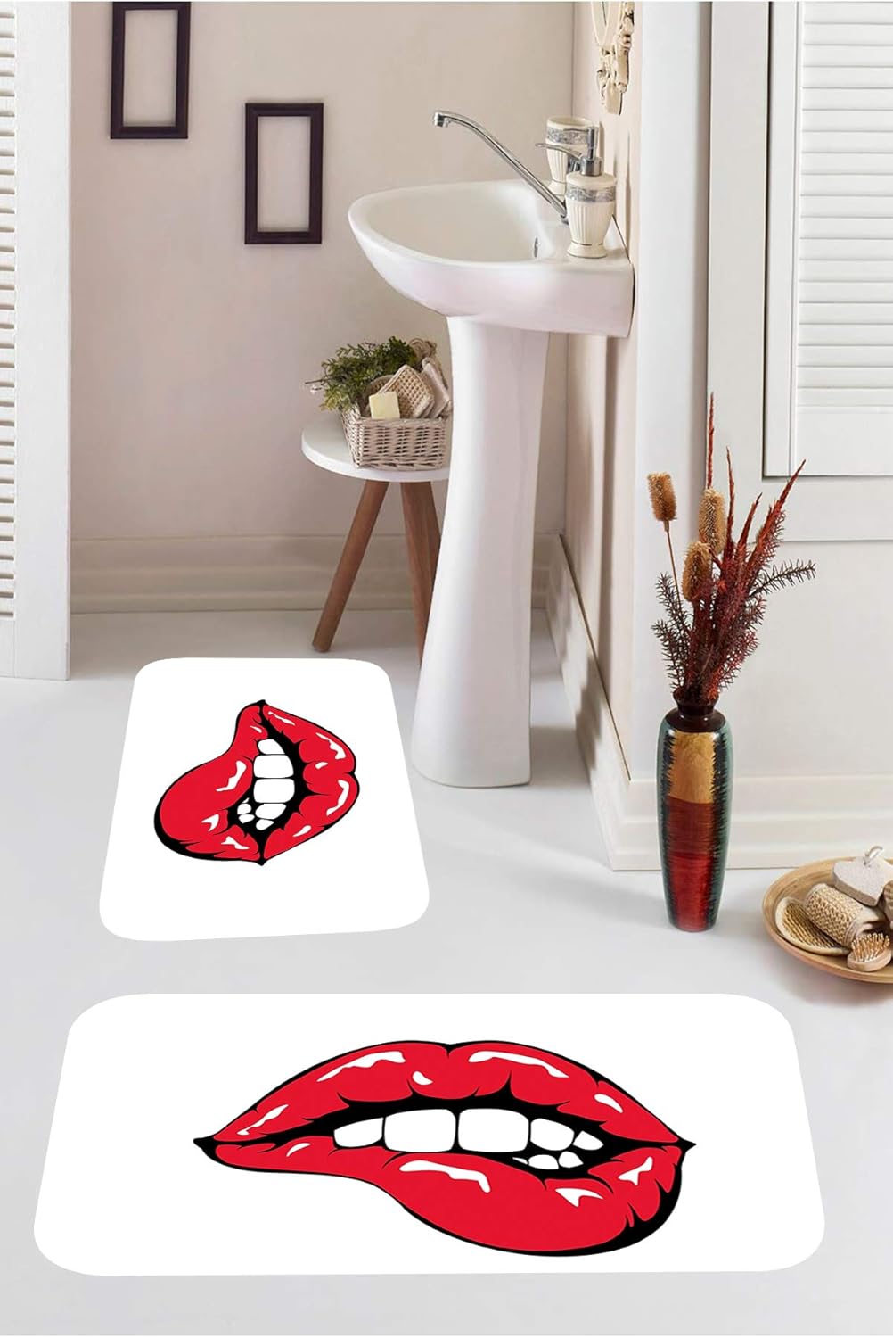 Alternative view of Dijital Baskılı 2'li Banyo Takımı RFE9515