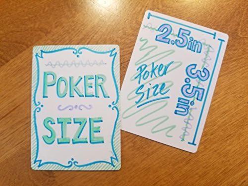 Apostrophe Games Boş Kartlar - Poker Boyutu Kaplamasız (2.5" x 3.5"), 180 ve Masa Oyun Kartı