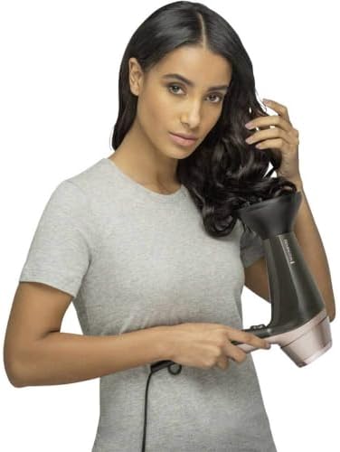 Alternative view of Saç Kurutma Makinesi Curl & Straight, 3 Şekillendirme Aparatı Dahil, Konik Şekilli, Kıvırcık Saç Şekillendirme Başlığı, Difüzör, 45 Mm Yuvarlak Fırça, Bukleler Ve Dalgalar, 2200W D5706