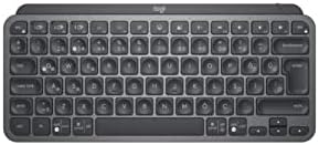 Alternative view of , Mx Keys Mini Minimalist Kablosuz Aydınlatmalı Klavye, Kompakt, Bluetooth, Performans, Çoklu Cihaz Özellikli, 5 Ay Pil Ömrü, Türkçe Q Klavye, 920-010504, Siyah