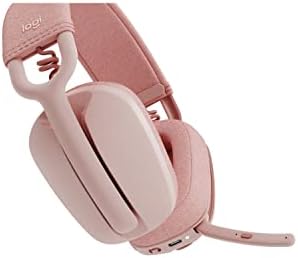 Alternative view of Vibe 100 Kablosuz Kulak Üstü Kulaklık, Gürültü Önleyici Mikrofon, Pembe