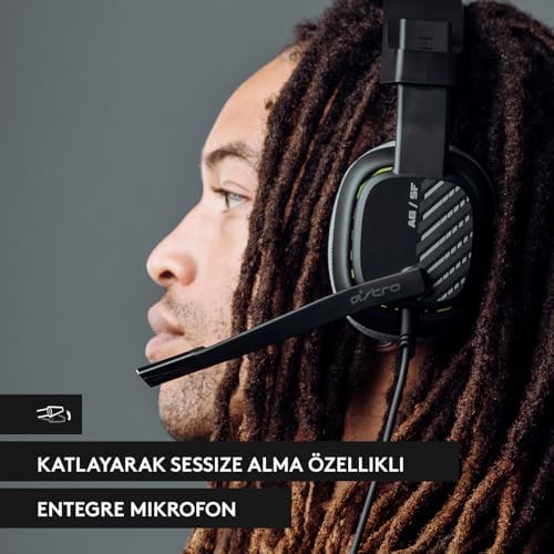 Alternative view of G A10 Kablolu Oyuncu Kulaklığı, Xbox ile Uyumlu, Çevirmeli Sessiz Boom Mikrofon, 32 mm Dinamik Sürücüler, Üstün Konfor için Kafa Bandı, Siyah