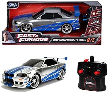Alternative view of Jada Hızlı ve Öfkeli Uzaktan Kumandalı Araba - Skyline GTR, 1:16 Ölçek, Yüksek Hız ve Performans, & Furious RC Araba Modeli 206007