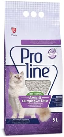 Proline Lavanta Kokulu Bentonit Kedi Kumu 5 L