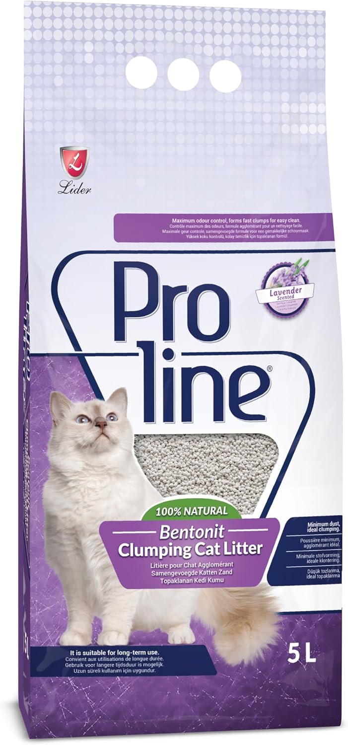 Alternative view of Proline Lavanta Kokulu Bentonit Kedi Kumu 5 L